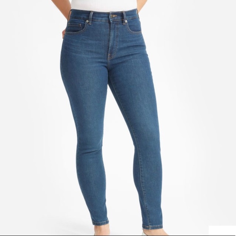 Everlane Authentic Stretch High-Rise Skinny - TALL